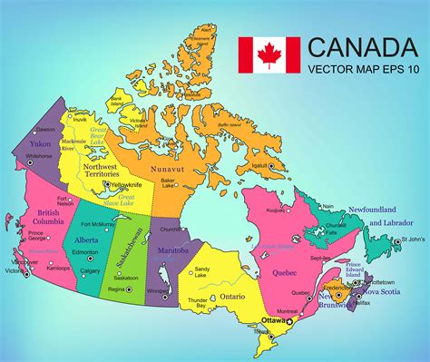 Map Canada