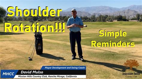 Shoulder Rotation - YouTube