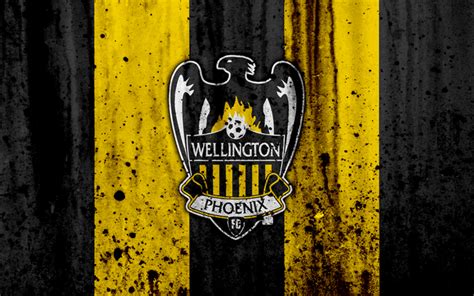 Download wallpapers 4k, FC Wellington Phoenix, grunge, A-League, soccer ...