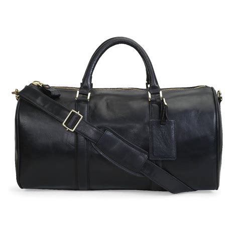 Leather Black Travel Bags Manufacturers, Wholesale Leather Travel Bags