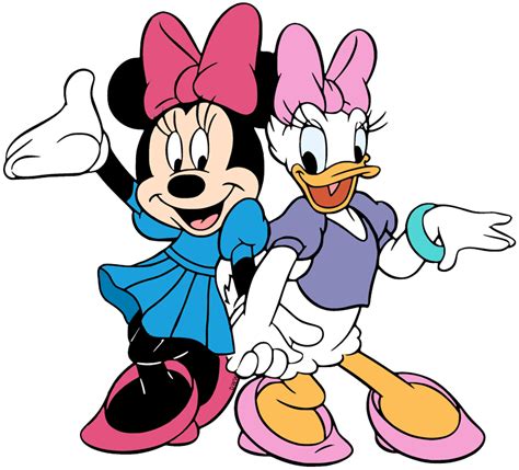 Transparent Collision Clipart Minnie Mouse And Daisy Duck Clipart ...