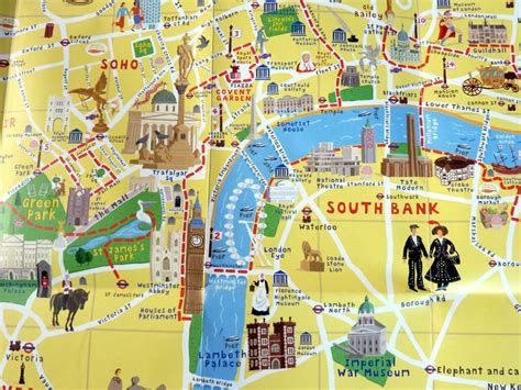 THE BEST TOURIST MAPS IN EUROPE | Tourist map, London attractions ...