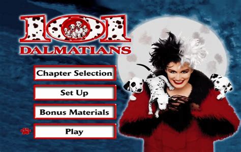 101 Dalmatians (1996) - DVD Movie Menus