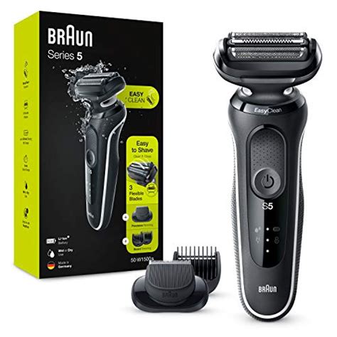 Braun Series 5 50-W1500s Afeitadora Eléctrica, máquina de afeitar barba ...