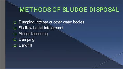 Part IV EEII module 6 Methods of sludge disposal - YouTube