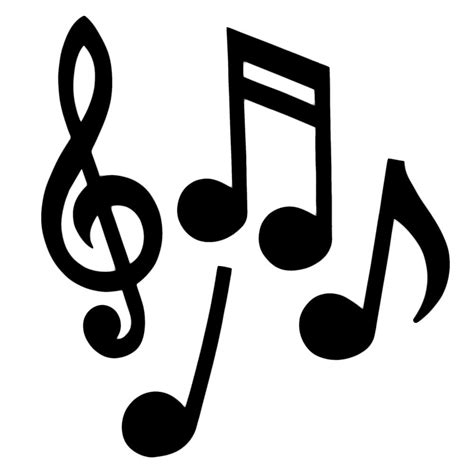 Music Notes Silhouette Png