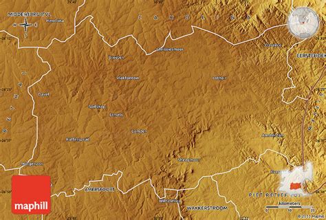 Ermelo South Africa Map - Middle East Map