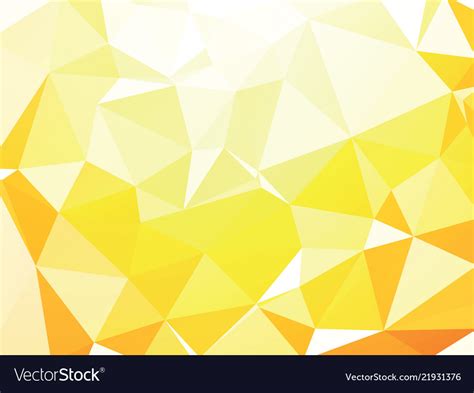 Yellow white geometric background wallpaper Vector Image