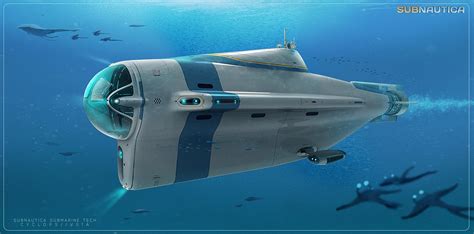 ArtStation - Subnautica: Cyclops Submarine Concept, Pat Presley