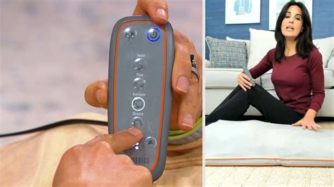 HoMedics Air Compression Back Stretching Mat on QVC - YouTube