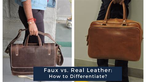 Faux Leather vs Real Leather: How to Spot the Difference