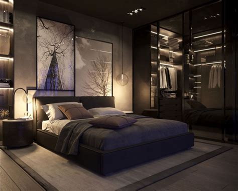 10 Dark Bedroom Ideas 2024 (Sleep Well Every Night) | Black bedroom ...