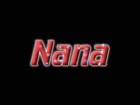 Nana Logo | Free Name Design Tool from Flaming Text