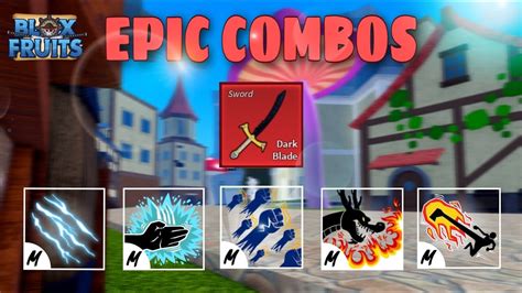 best #darkblade + all v2 Melee Combos - Blox Fruits - YouTube