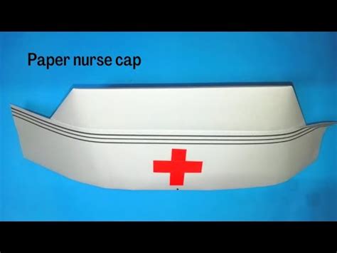 Origami paper nurse cap | How to make a paper nurse cap | origami nurse ...