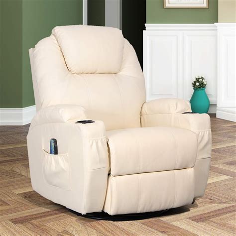 Buy Esright Massage Recliner Chair Heated Composite Material Ergonomic ...