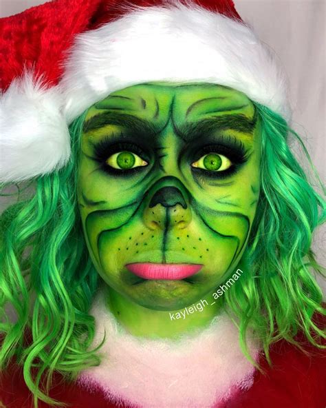 The Grinch makeup by kayleigh_ashman | The grinch makeup, Christmas ...