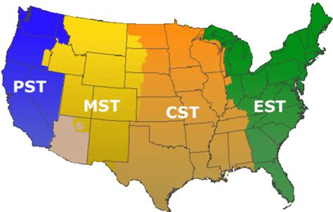 Free Printable United States Time Zone Map Keep Healthy Eating ...