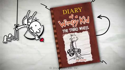 Diary of a Wimpy Kid: The Third Wheel by Jeff Kinney - YouTube