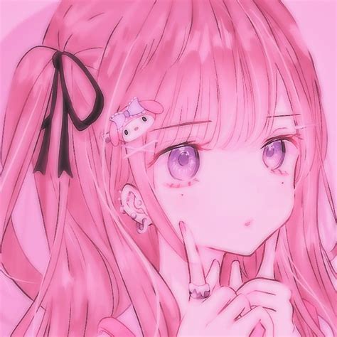 Discord Pink Anime Pfp Pin On My Discord Pfps - Haircut Ideas Medium Black