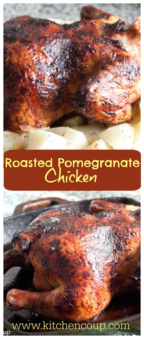 Roasted Pomegranate Chicken - Kitchen Coup