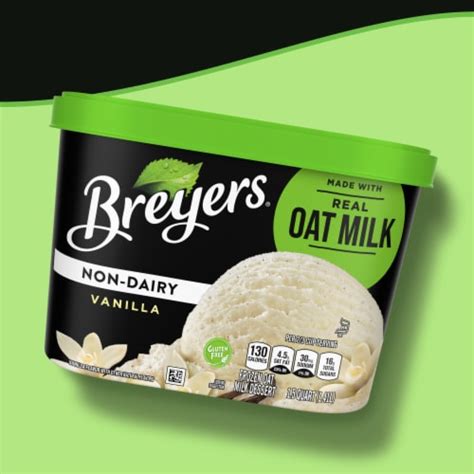 Breyers Vanilla Non-Dairy Ice Cream, 48 oz - Kroger