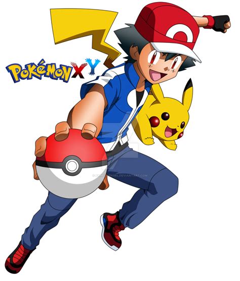 Ash Ketchum by PaMeLaEnGeL | Ash pokemon, Ash ketchum, Pokemon characters