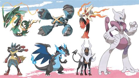 All Mega Pokemon in Pokémon XY and ORAS | All Mega Evolution in Pokémon ...