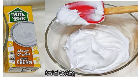 How To Whipped Perfect Milkpak Cream|Milk Pack Whipping Cream|Cake Whip ...