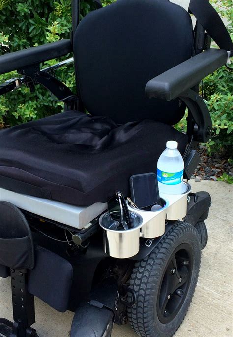 Power Wheelchair Tri-cup Holder | Power wheelchair accessories ...