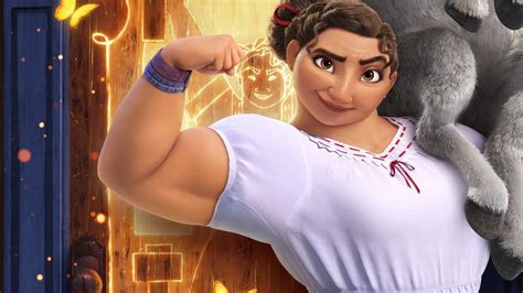 Luisa from Disney's Encanto is celebrated for physical strength