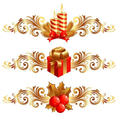 Christmas design elements (25026) Free EPS Download / 4 Vector