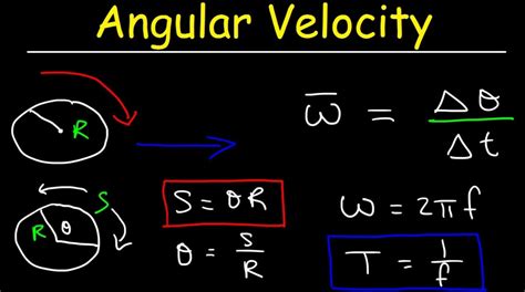 Cómo calcular la fórmula de velocidad angular | UNIGAL