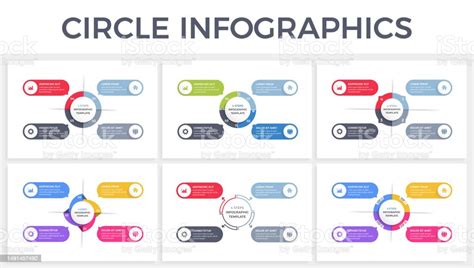 Circle Infographics Stock Illustration - Download Image Now - Arrow ...