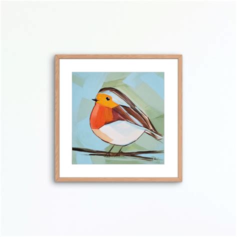 Robin Art Print - Etsy