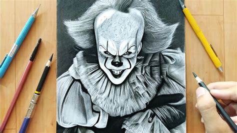 Drawing Pennywise 🔥 - YouTube