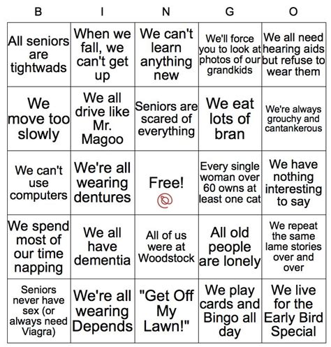 Printable Bingo Games For Elderly - Printable Word Searches