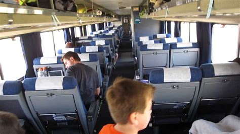 Amtrak Superliner Coach Car - YouTube