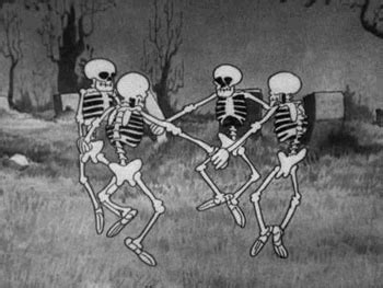 Dancing skeletons funny gif dancing halloween skeletons halloween ...