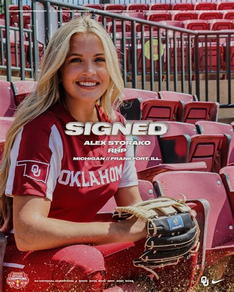 Pin by Jazmine on Oklahoma softball🥎 in 2024 | Oklahoma softball, Club ...