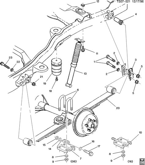 2005 Chevy Trailblazer Front Suspension Diagram