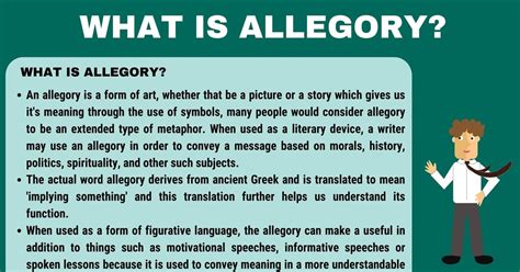 Allegory: Definition and Helpful Examples of Allegory in Conversation ...