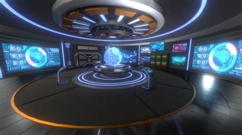 Spaceship-interior 3D models - Sketchfab