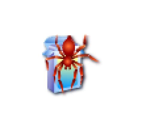 old windows icons - Windows XP - Spider Solitaire