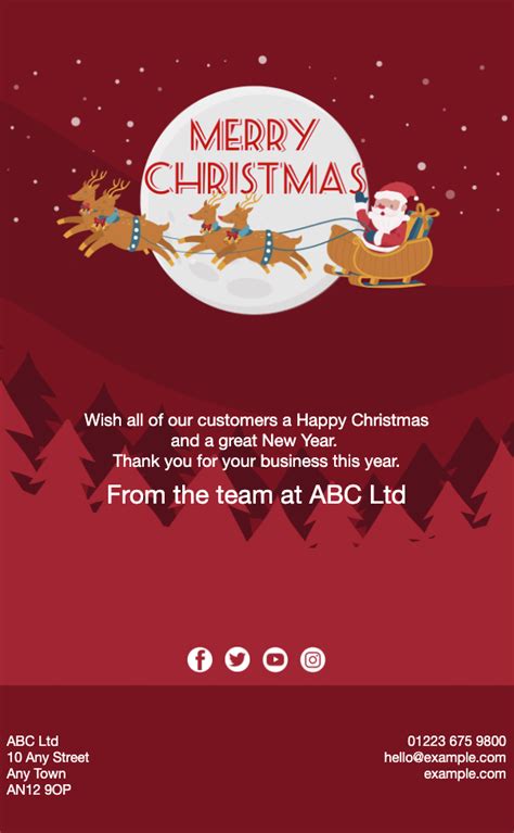 Christmas Email Templates