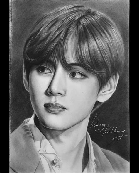 Fanart Bts Sketch - Image result for anime sketch | Bts drawings, Bts ...