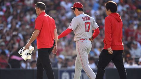 Shohei Ohtani Injury Update: Los Angeles Angels Star Leaves Game Early ...