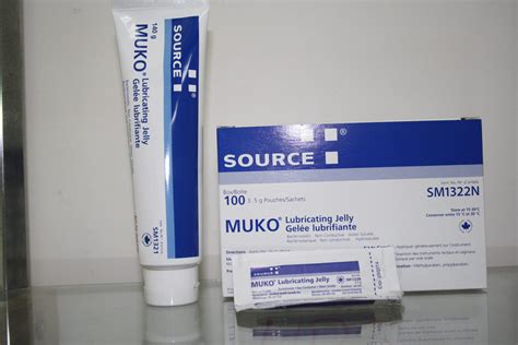 MUKO, Gel lubrifiant, Non conductrice, Hydrosoluble, Sachet 3.5g ...