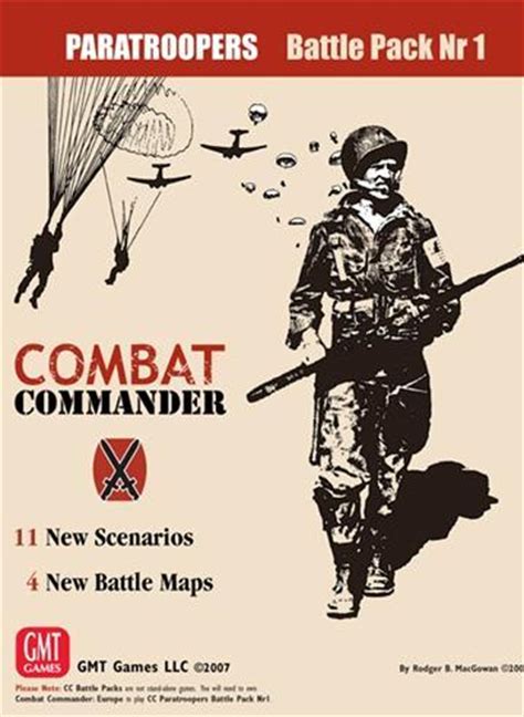 GMT Games - Combat Commander Battle Pack #1: Paratroopers #GMT0710-19 ...