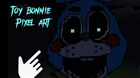 Toy bonnie pixel art in minecraft - YouTube